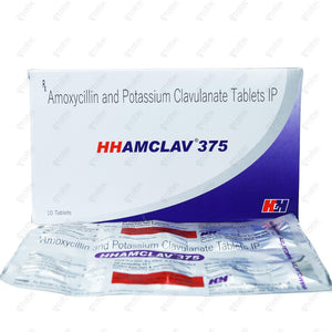 Hhamclav 375mg Tablets 10's
