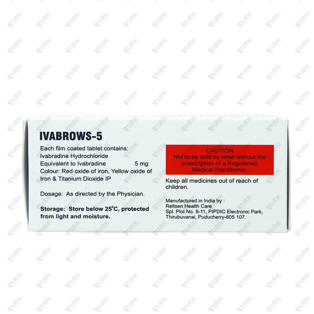 Ivabrows 5MG Tablet 10's