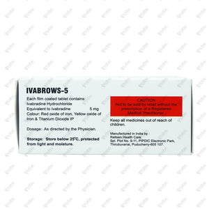 Ivabrows 5MG Tablet 10's