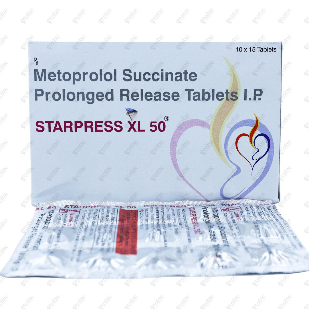Starpress XL 50mg Tablet 15's