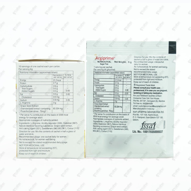 Argiprime Sachet 1's