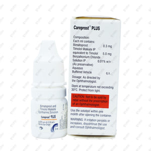 Careprost Plus Eye Drops 3ml
