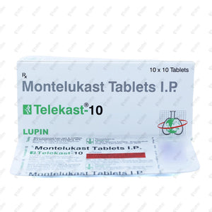 Telekast 10mg Tablet 10's
