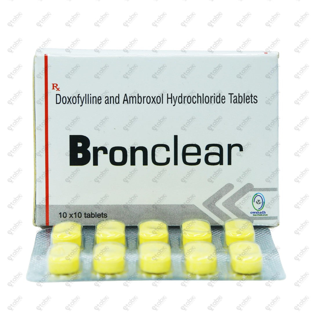 Bronclear Tablet 10's