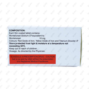 Telekast 10mg Tablet 10's