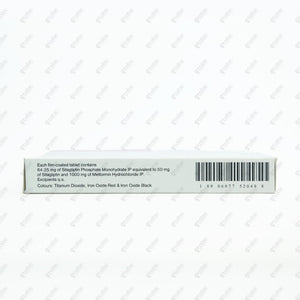Istamet 50/1000mg Tablet 2x15's
