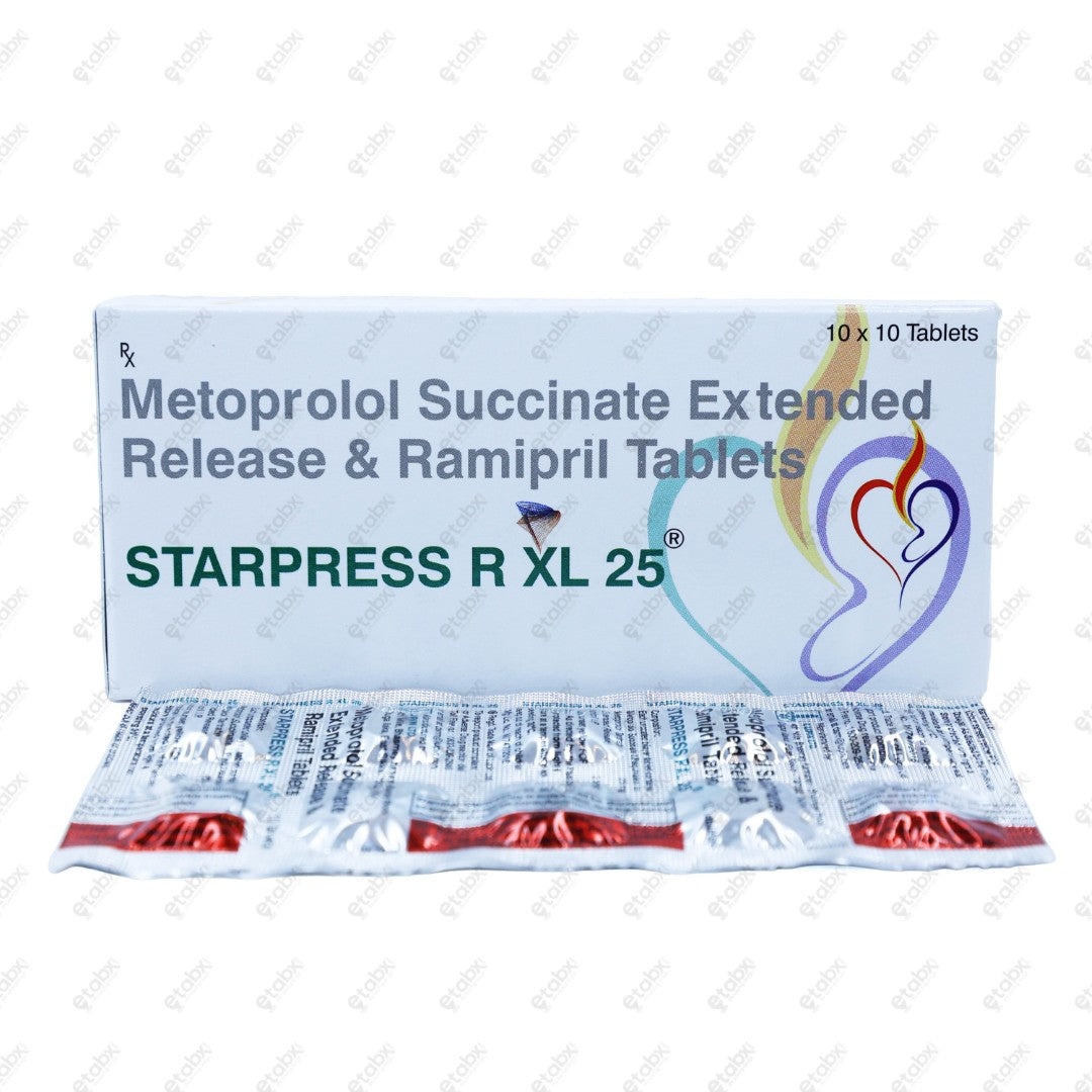 Starpress R XL 25mg Tablet 10's