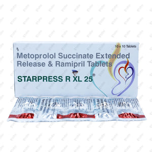 Starpress R XL 25mg Tablet 10's