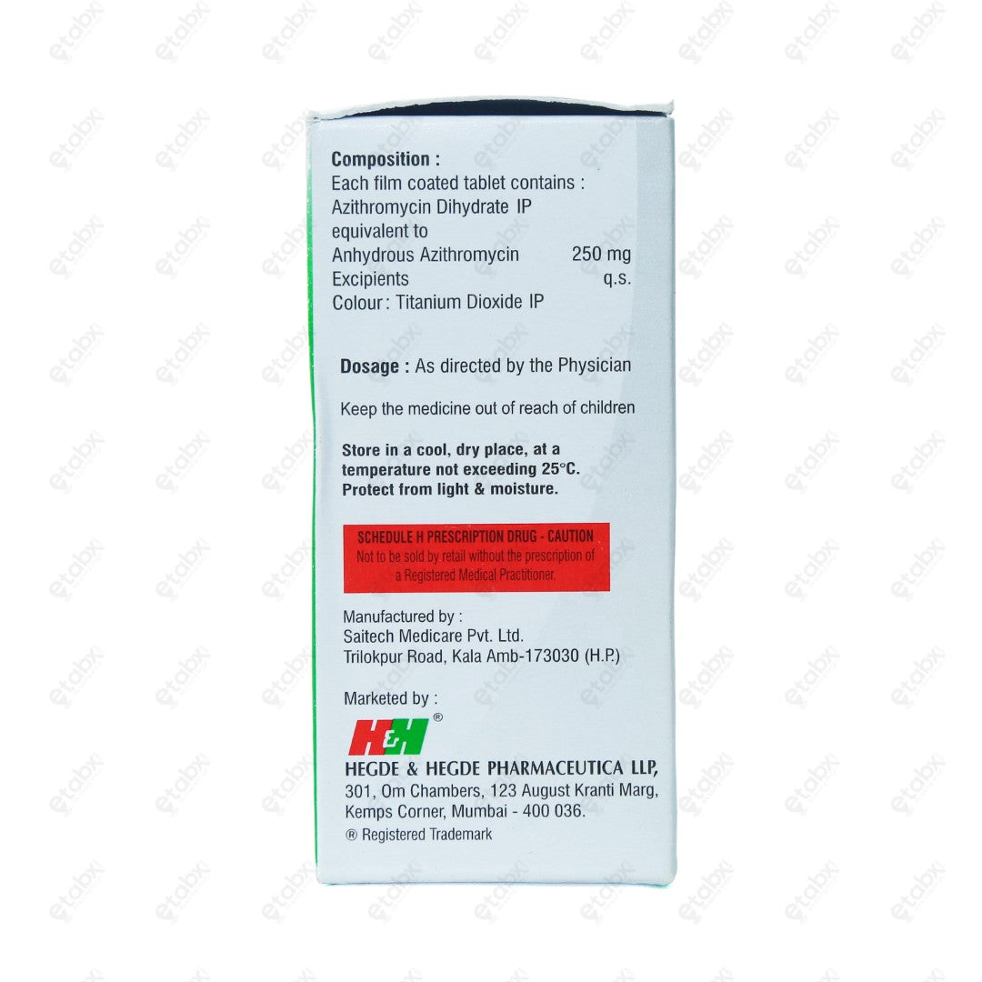 HHAZI 250mg Tablet 10's