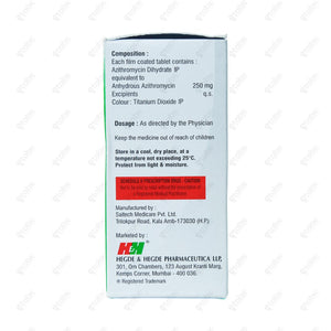 HHAZI 250mg Tablet 10's