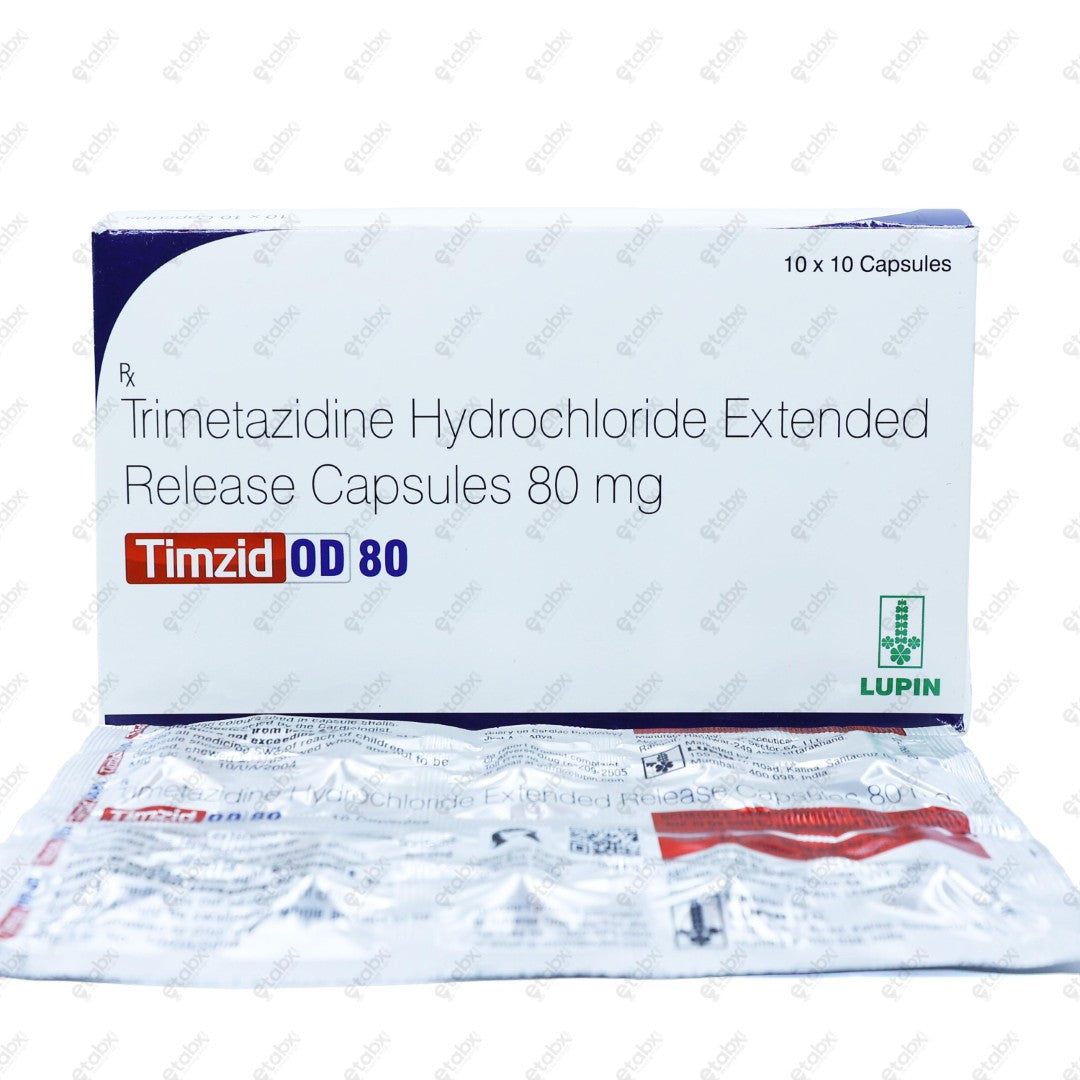 Timzid OD 80mg Capsule 10's