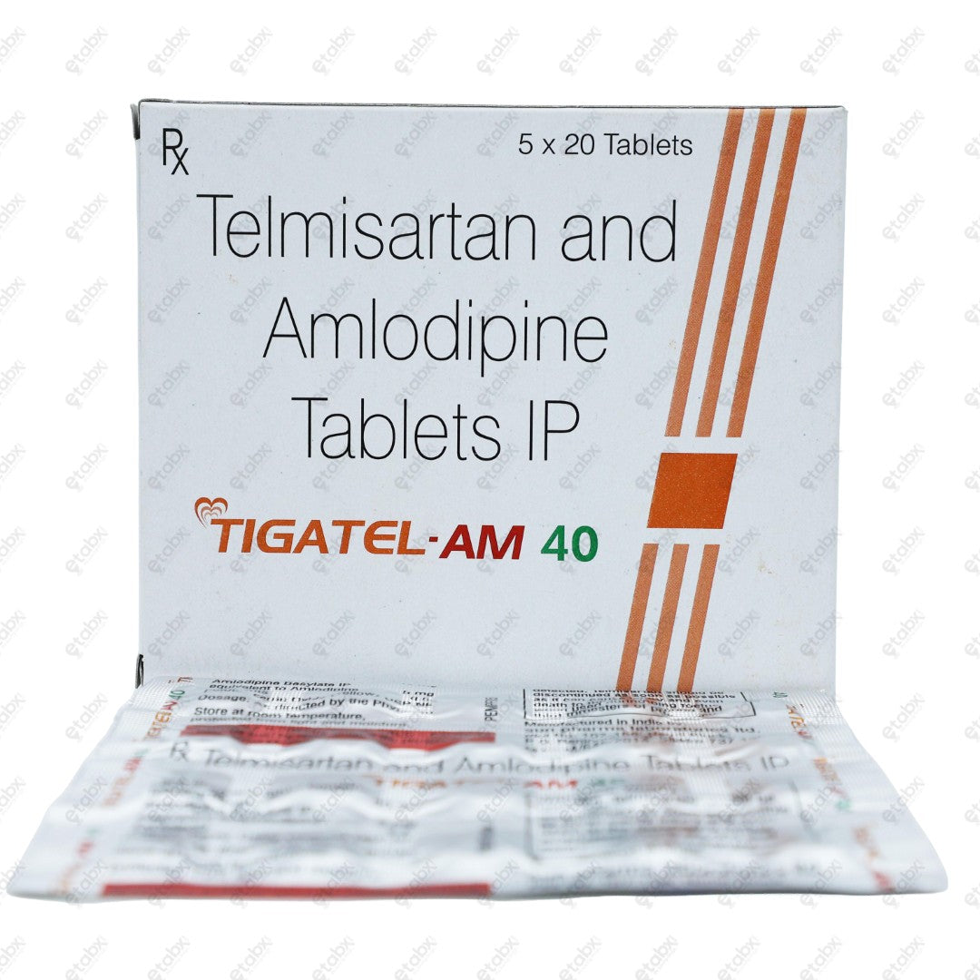 Tigatel AM 40 Tablet 20's