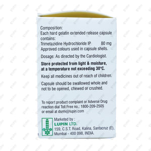 Timzid OD 80mg Capsule 10's