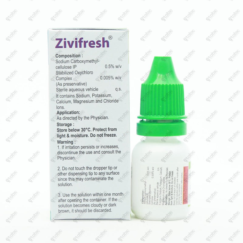 Zivifresh Eye Drops 10ml