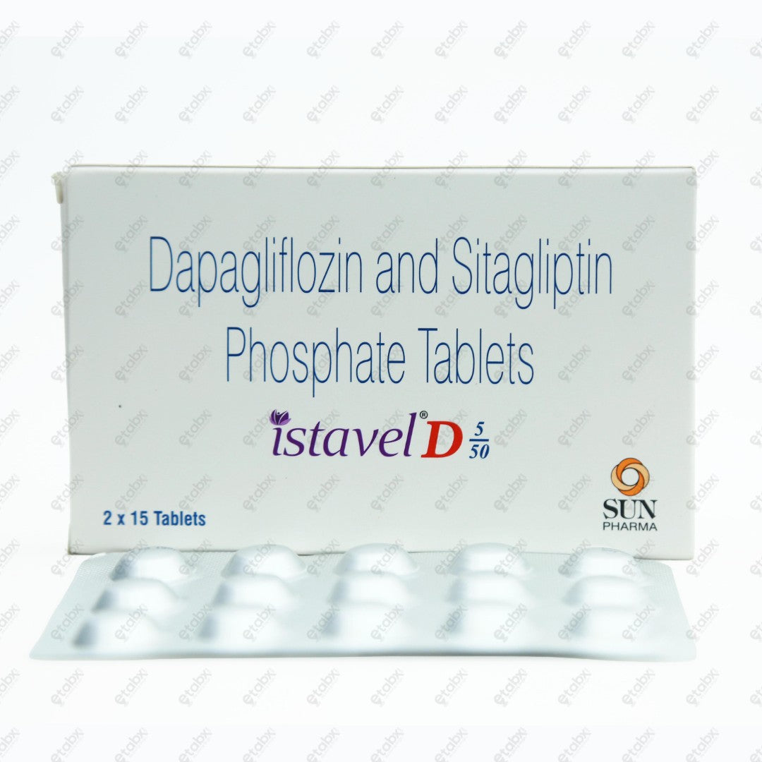 Istavel D 5/50mg Tablet 15's
