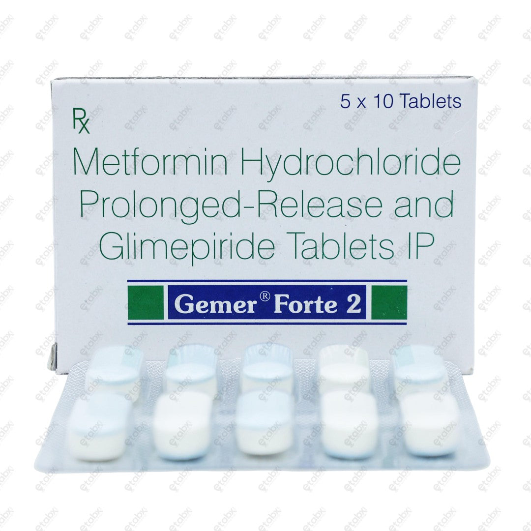 Gemer Forte 2 Tablet 10's