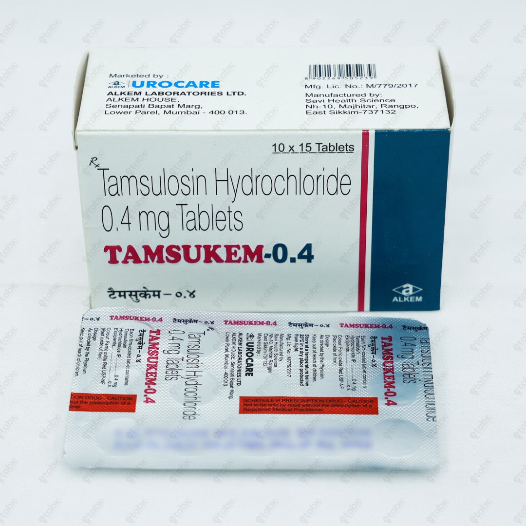 TAMSUKEM 0.4mg Tablet