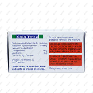 Gemer Forte 2 Tablet 10's