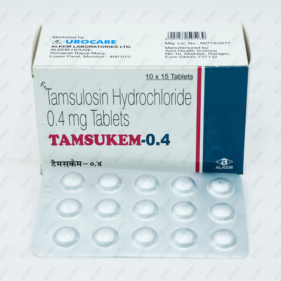 TAMSUKEM 0.4mg Tablet