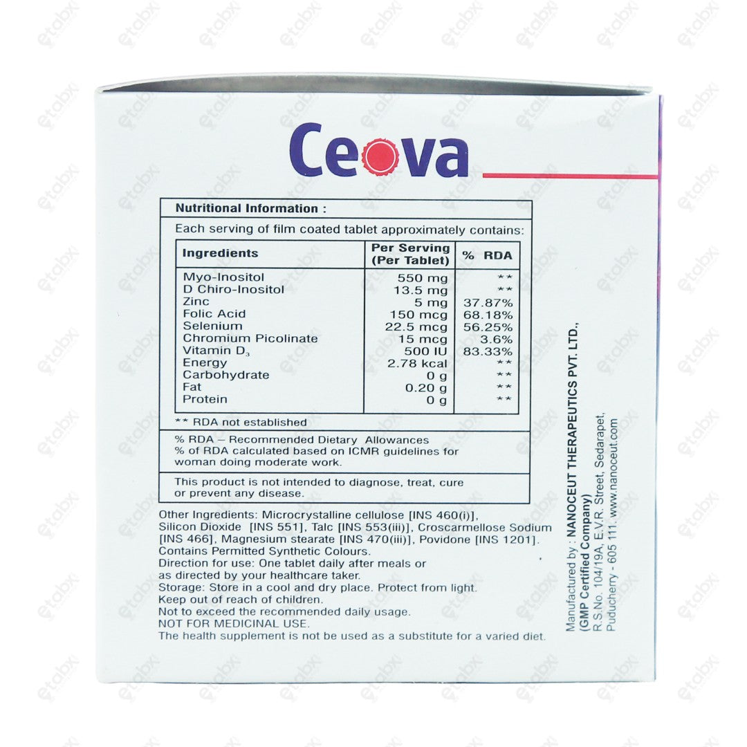 Ceova Tablet 10's
