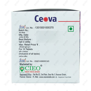 Ceova Tablet 10's