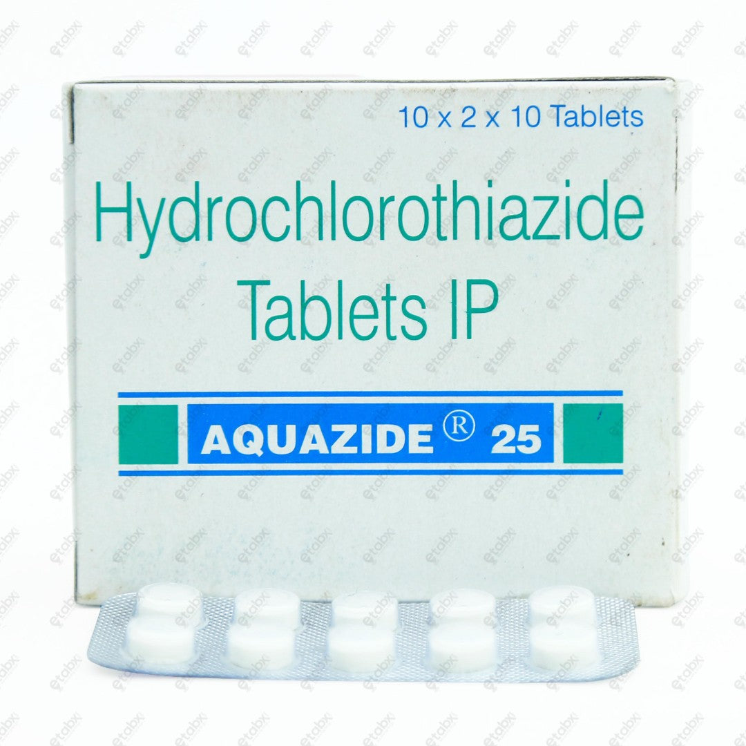 AQUAZIDE 25mg Tablet 10's