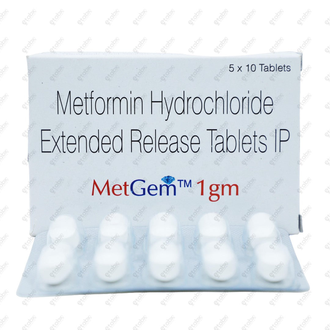 MetGem 1gm Tablet 10's