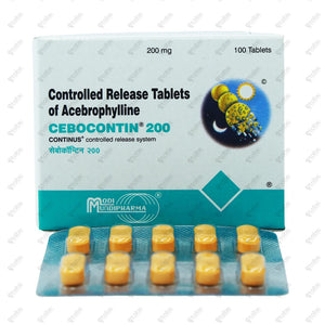 Cebocontin 200MG Tablet 10's