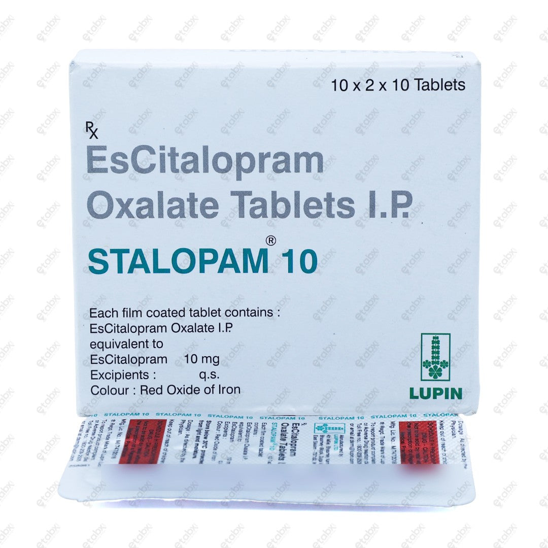 Stalopam 10mg Tablets 10's