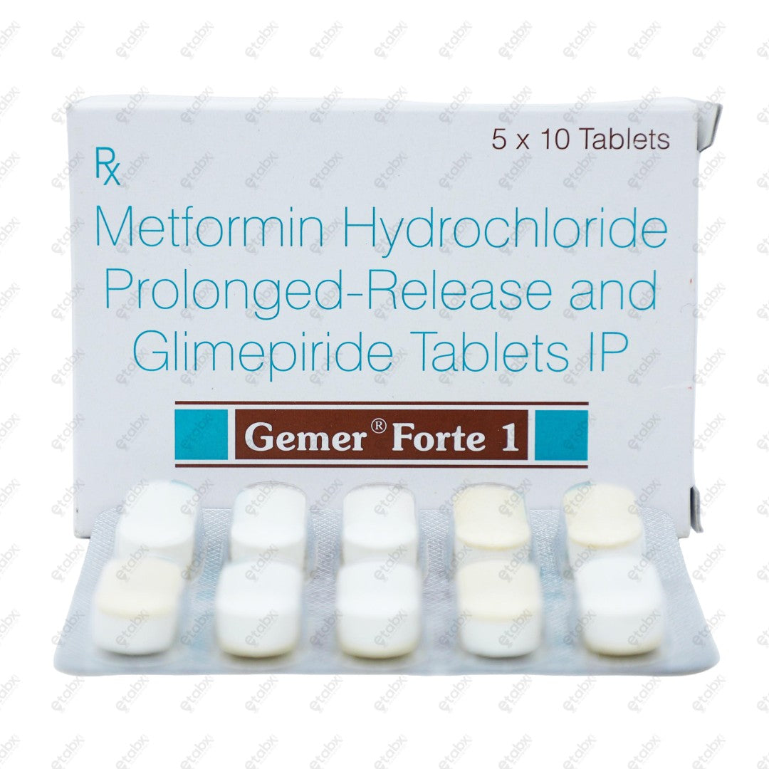 Gemer Forte 1 Tablet 10's