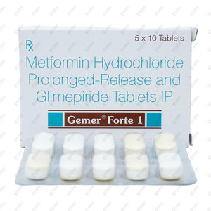 Gemer Forte 1 Tablet 10's
