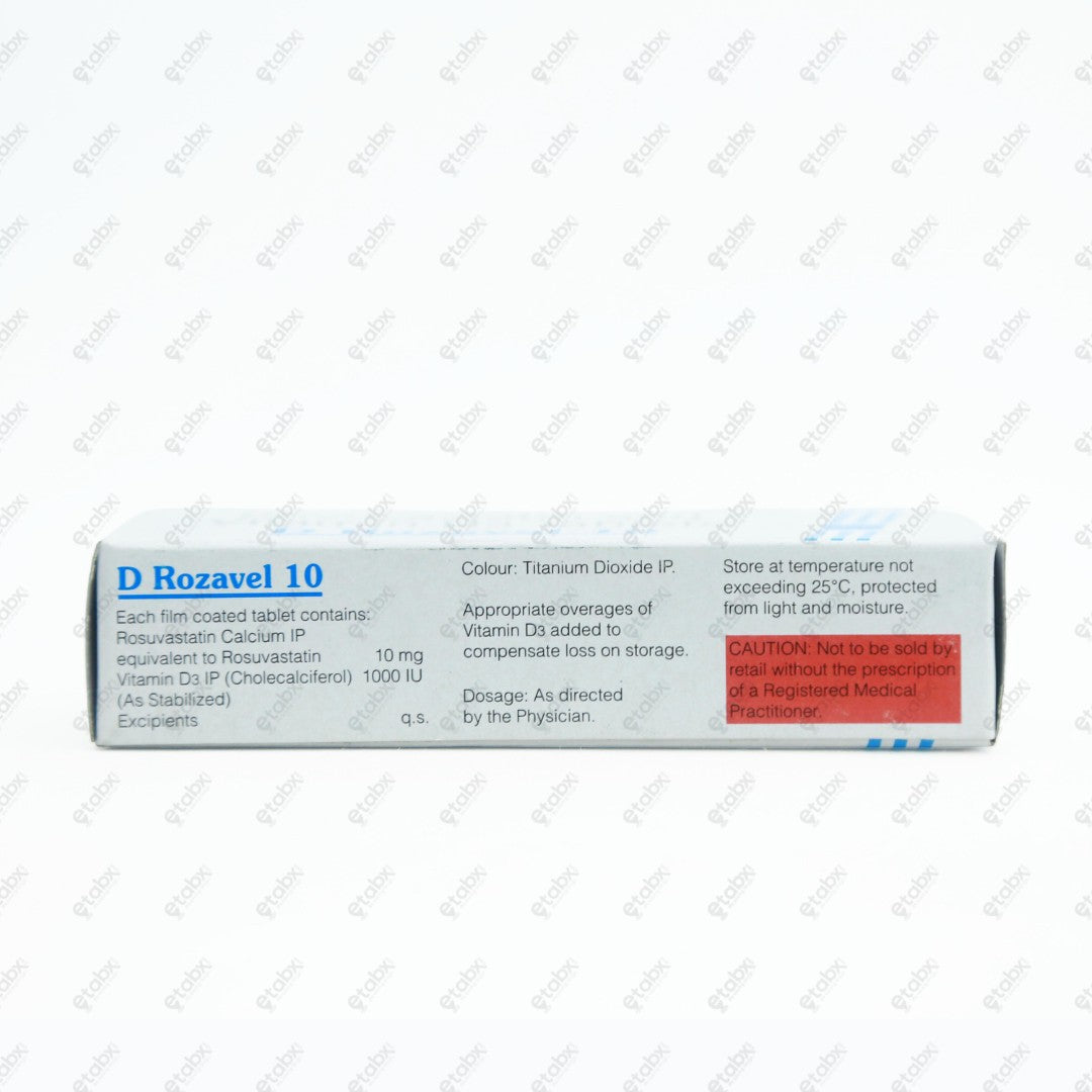 D Rozavel 10mg Tablets 10's