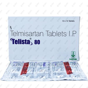 Telista 80mg Tablet 15's