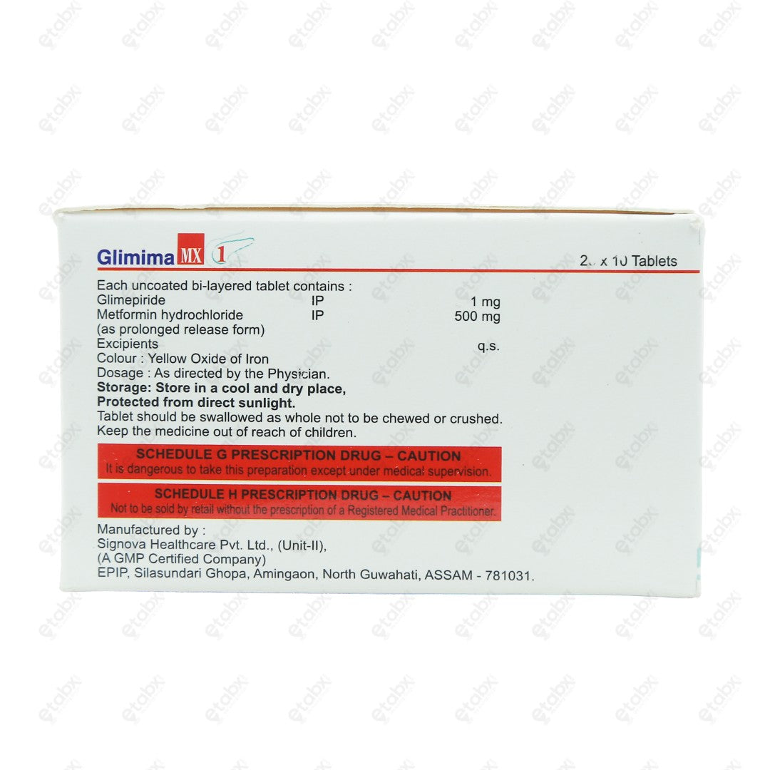 Glimima MX1 Tablet 10's