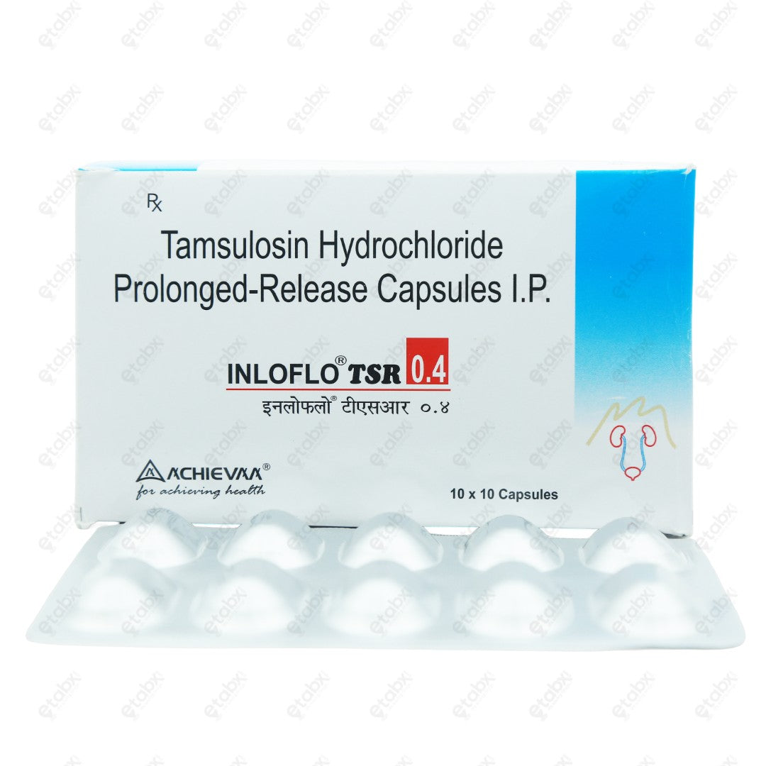 Inloflo TSR 0.4mg Tablets 10's
