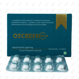 OScreen Gold Tablets 10's