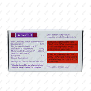 Gemer P1 Tablet 10's