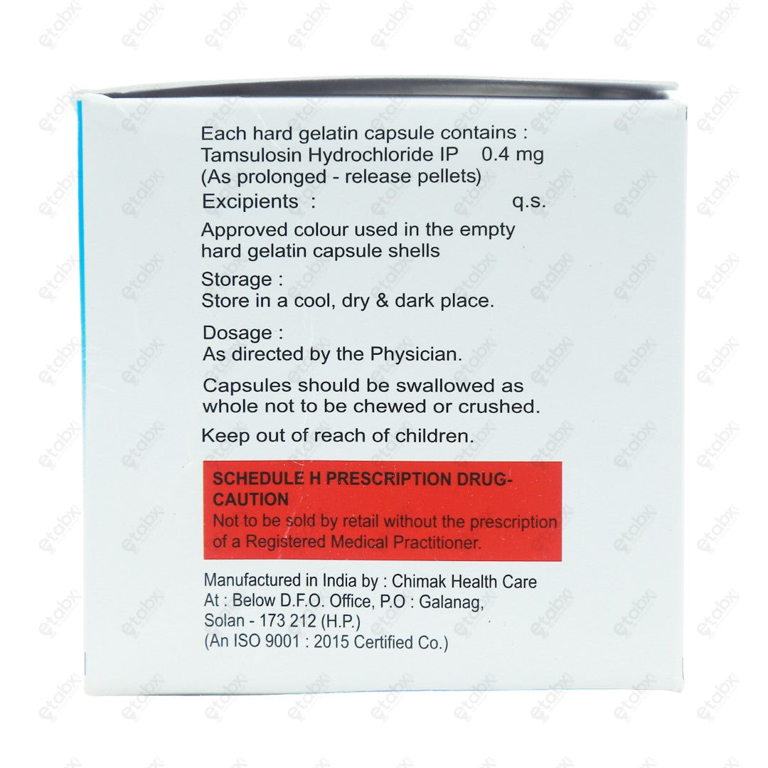 Tablet Inloflo Inloflo TSR 0.4mg Tablets 10's – ETABX