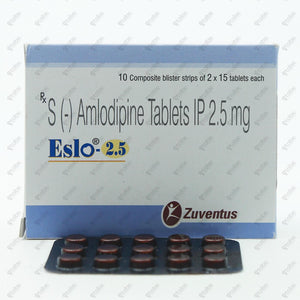 ESLO 2.5mg Tablets 15's