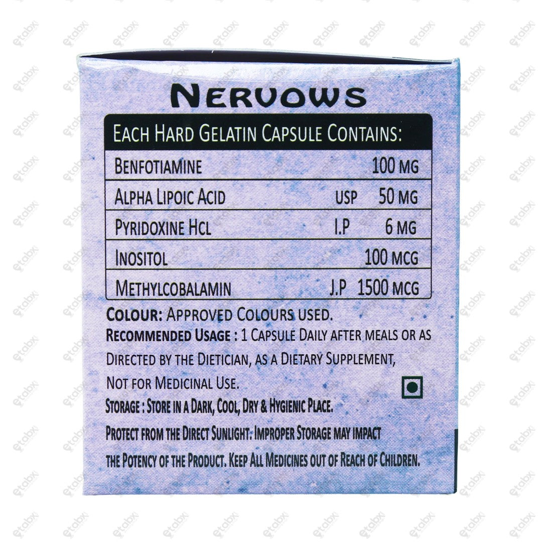 Nervows Capsule 10's