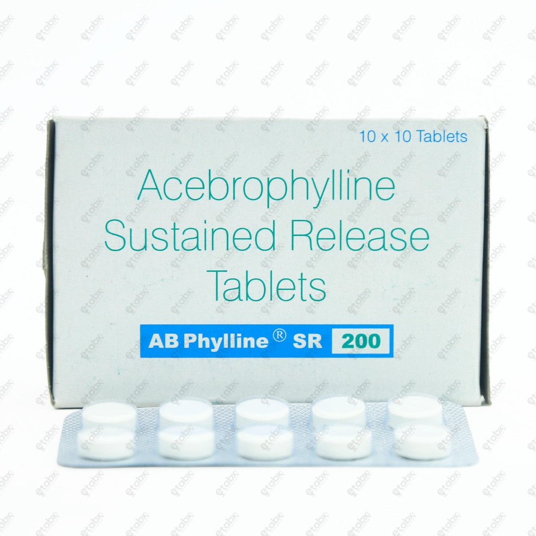 AB Phylline SR 200mg Tablets 10's