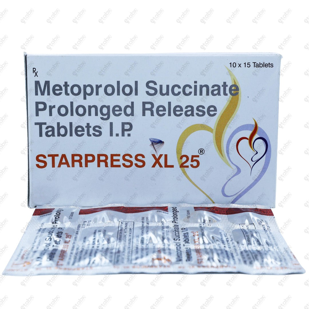 STARPRESS XL 25mg Tablet 15's