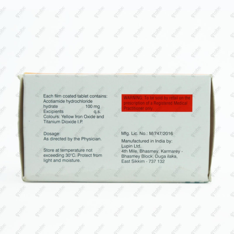 Actapro 100mg Tablets 15's