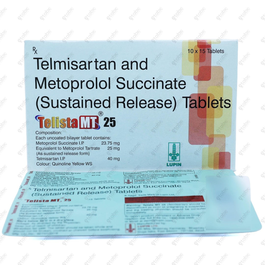 Telista MT 25mg Tablet 15's