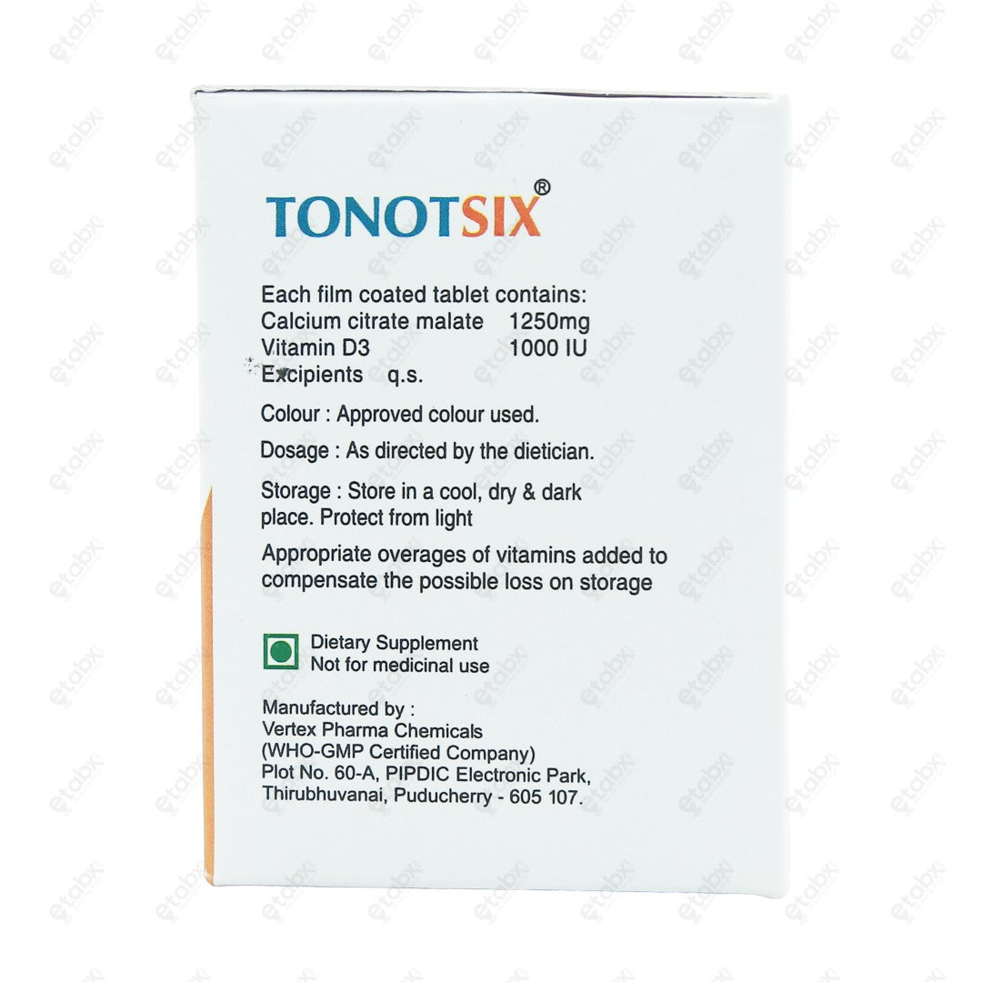 Tonotsix Capsule 10s