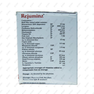 Rejuminz Tablets 15's