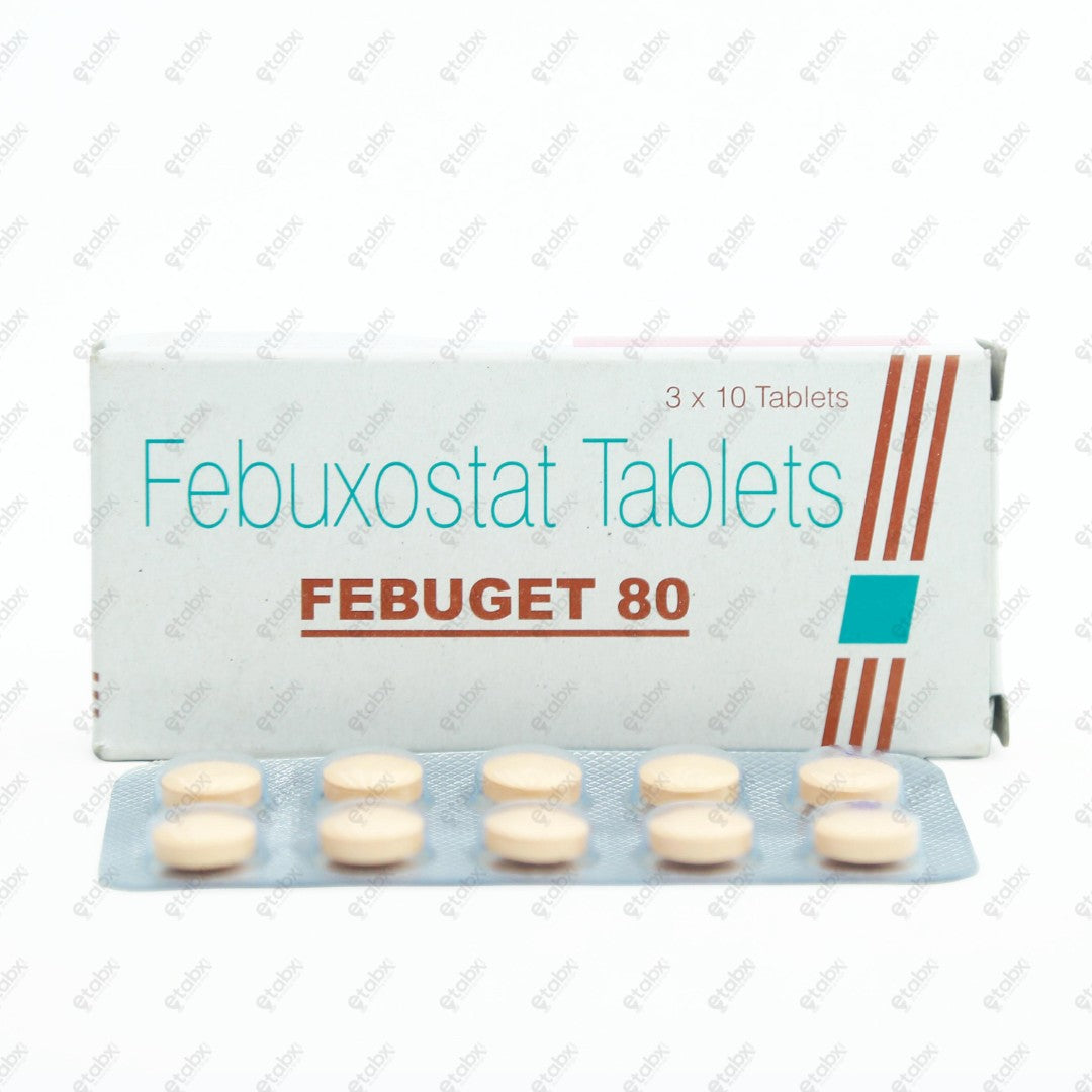 Febuget 80mg Tablet 10's