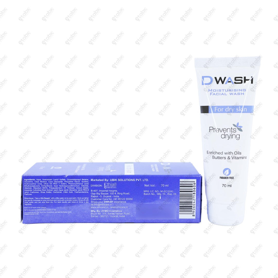 D Wash 70ML Skin Cleansing & Refreshing Gel