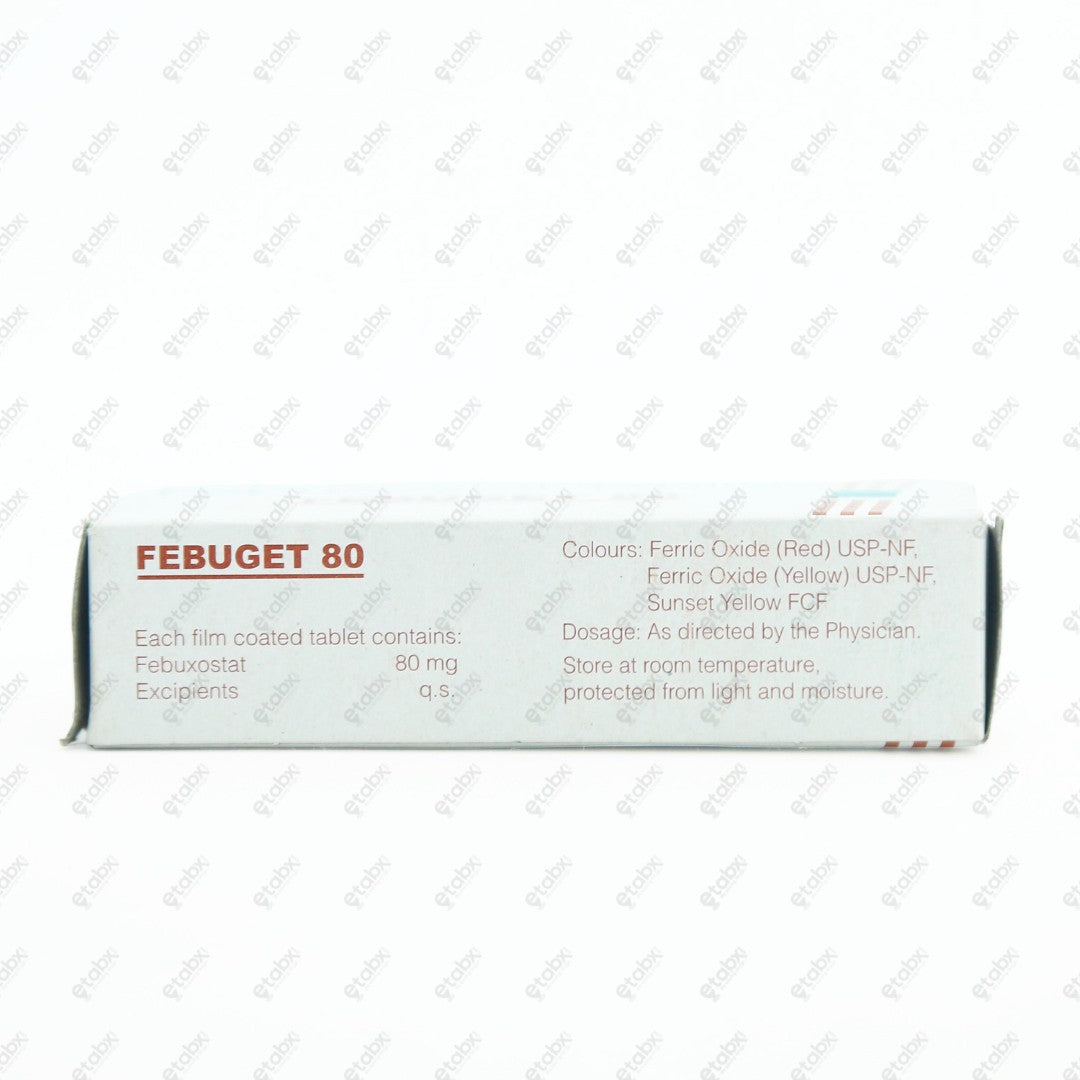 Febuget 80mg Tablet 10's