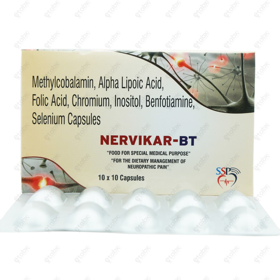 Nervikar BT Capsule 10's